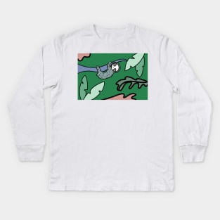 Sloth Kids Long Sleeve T-Shirt